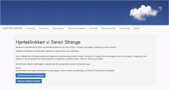 Desktop Screenshot of hjerteklinikken.dk